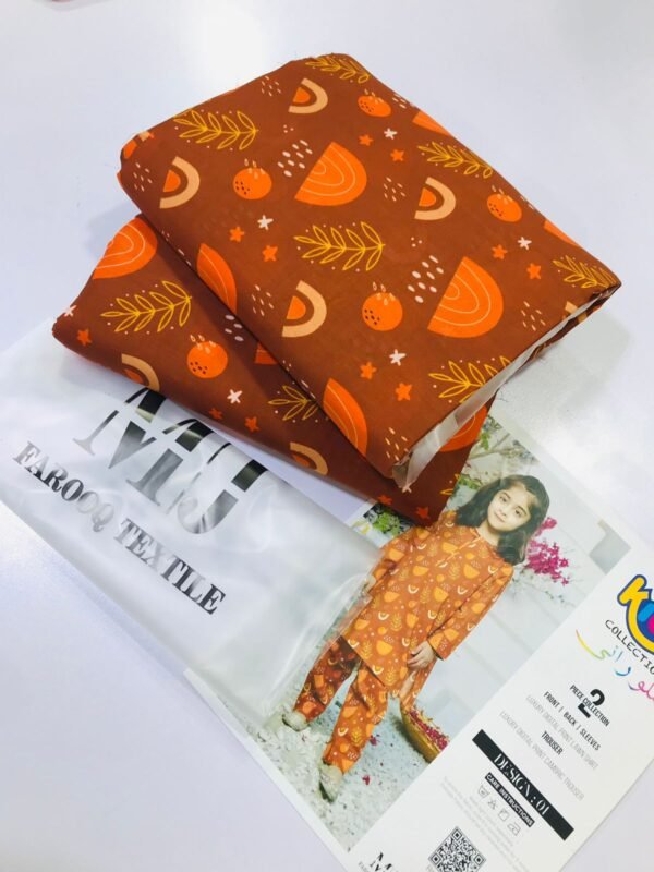 Digital Print Kid's Kurta Pajama